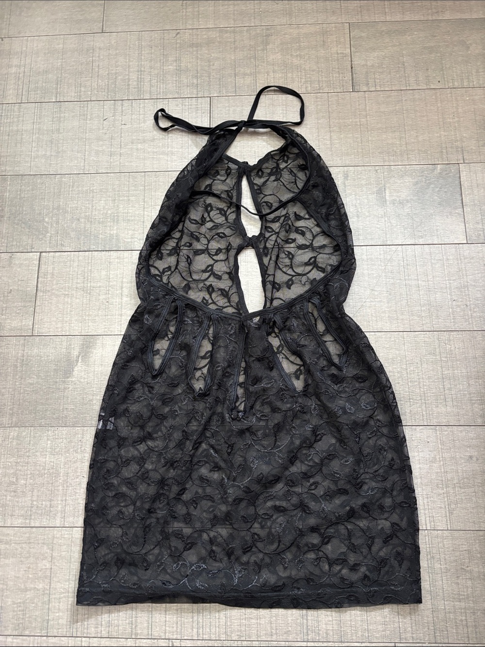 ❤️‍🔥5/$25❤️‍🔥*Rare Find*Whimsygoth 100% Egyptian Lace Halter Dress